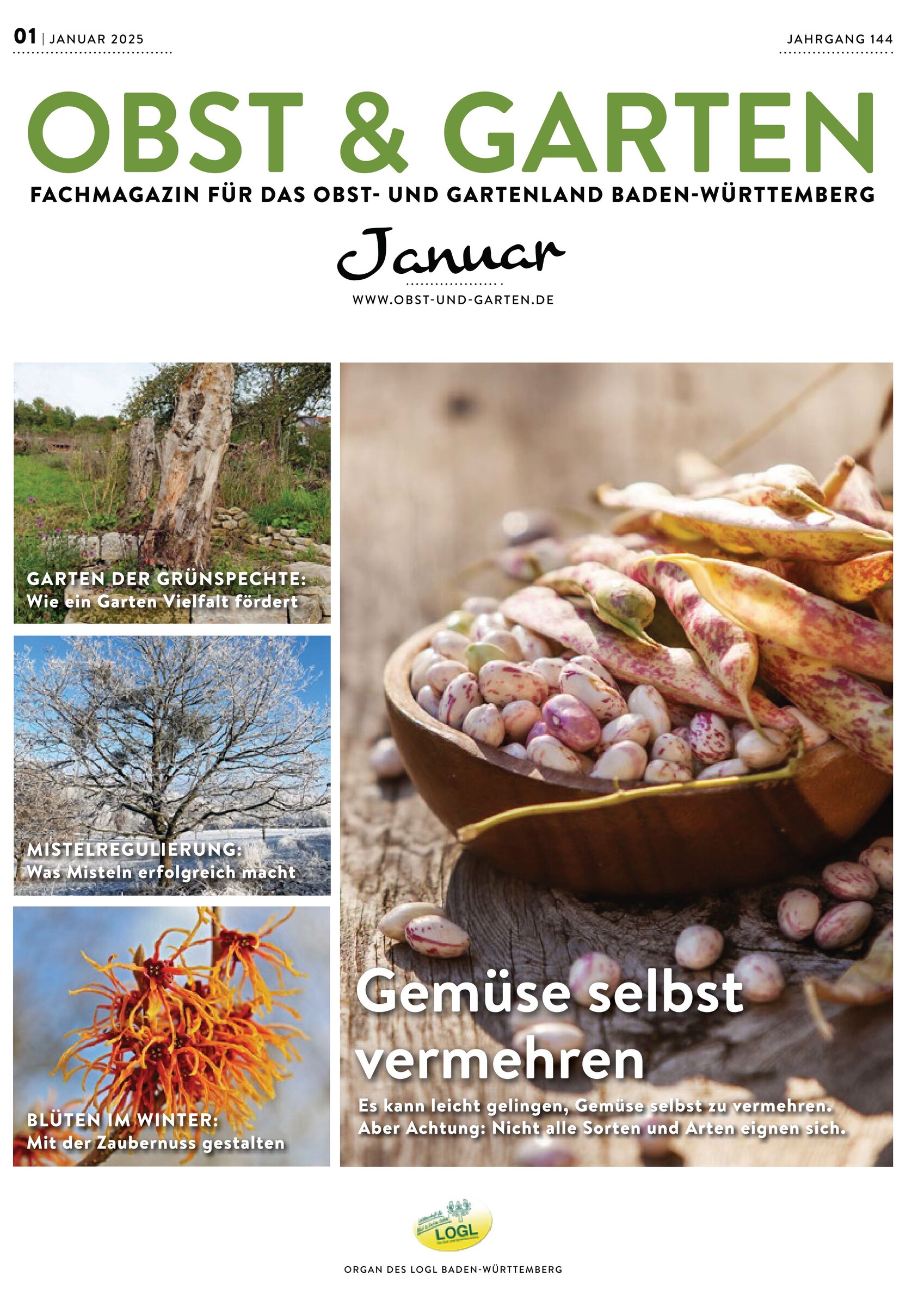 Obst & Garten Print GeschenkAbo Verlag Eugen Ulmer Bücher