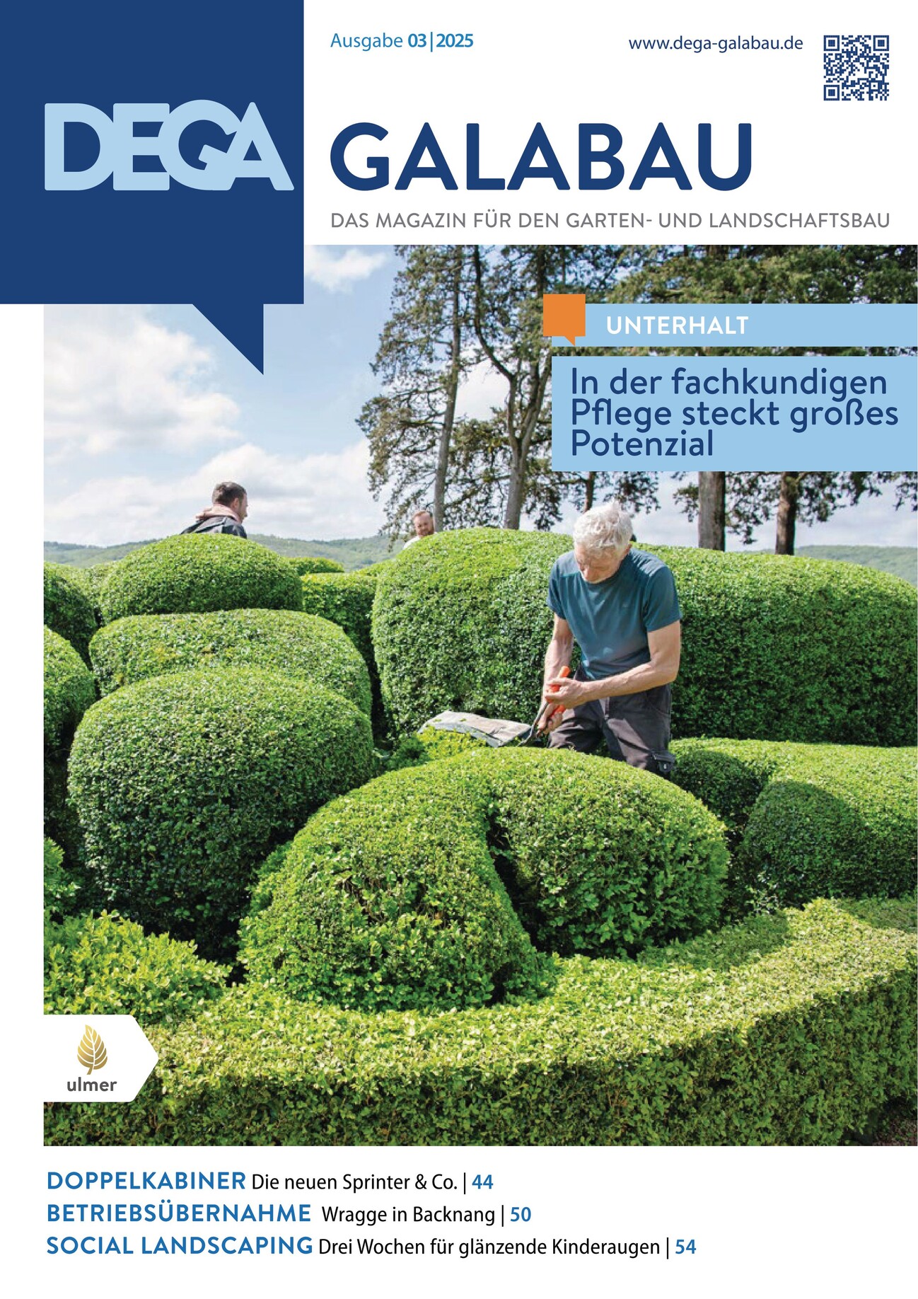 DEGA GALABAU EPaper JahresAbo Verlag Eugen Ulmer Bücher